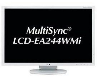 Nec MultiSync EA244WMi biały - 222957 - zdjęcie 3